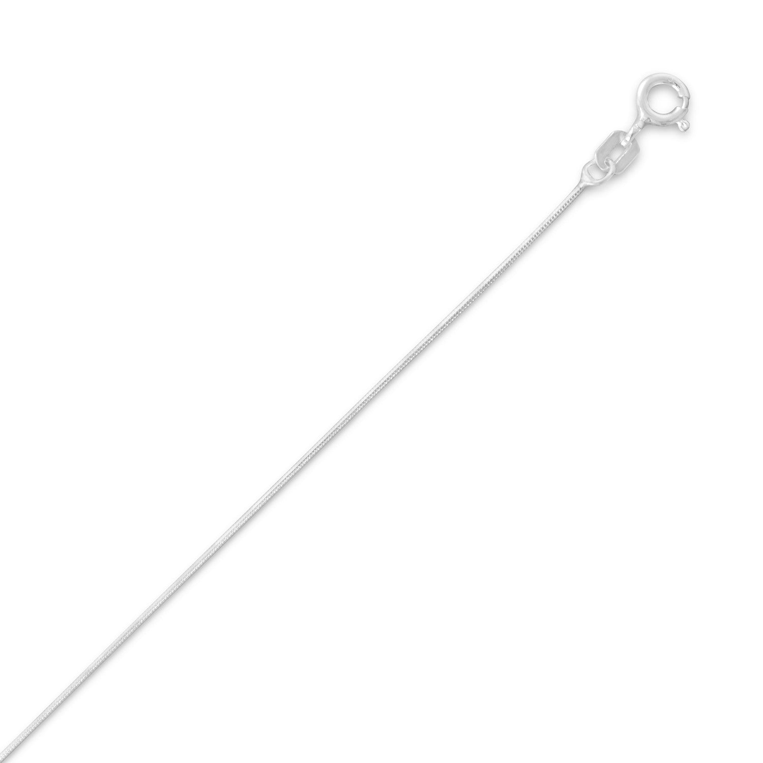 010 Italian Snake Chain Necklace (0.7mm)