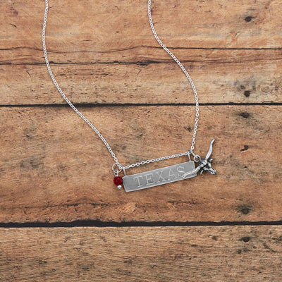 Silver or Gold Western Steer Charm