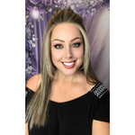 WIG 1002 in color light Brown with Blonde Highlights (OPEN BOX ITEM)