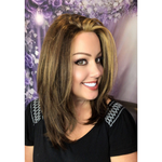 WIG 1001 in color Brown with Highlights (OPEN BOX ITEM)