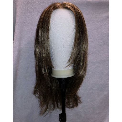 WIG 1001 in color Brown with Highlights (OPEN BOX ITEM)