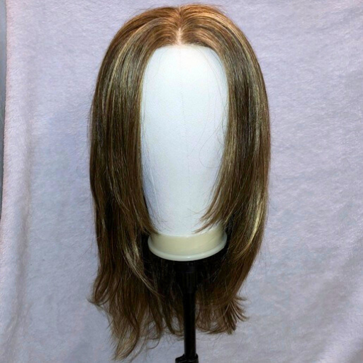 WIG 1001 in color Brown with Highlights (OPEN BOX ITEM)