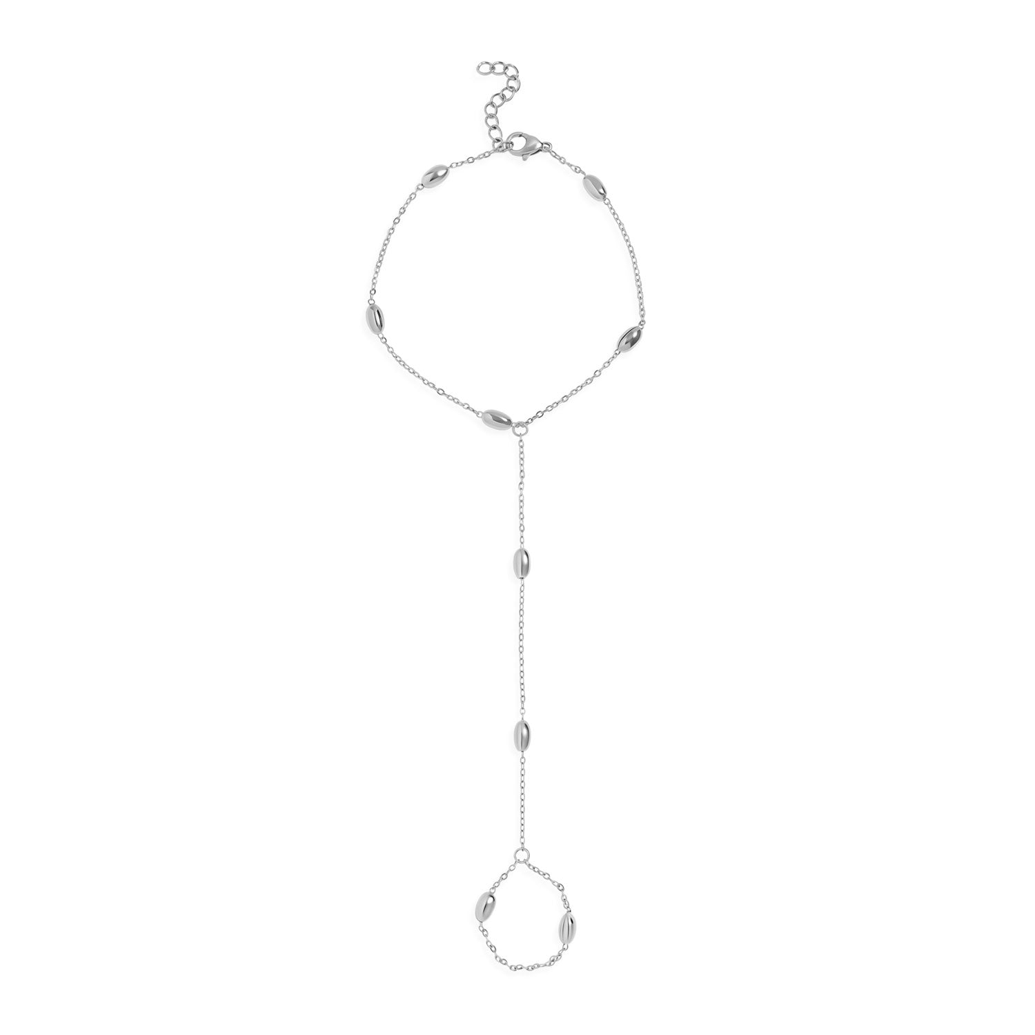 7.5" + 1" Stainless Steel Oval Orbit Hand Chain