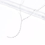 15" Stainless Steel Coffee Chain Y-Drop Necklace