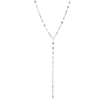 15" Stainless Steel Coffee Chain Y-Drop Necklace