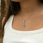 Stainless Steel Twisting Lock Carabiner Pendant