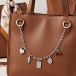 Stainless Steel Engravable Heart Lock Charm