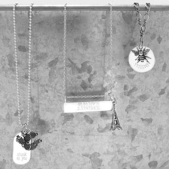 Silver or Gold 3D Eiffel Tower Charm