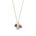 Individual 14 Karat Gold Birthstone Charm (January-December)